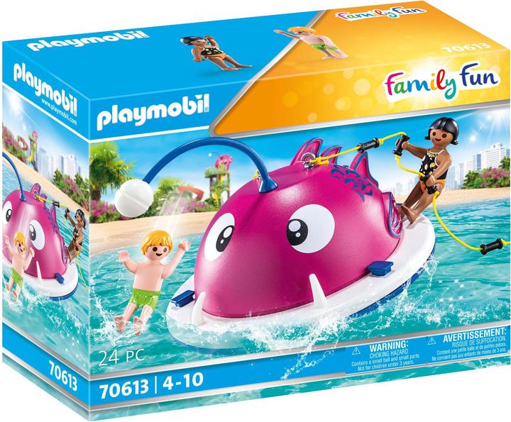 Immagine prodotto Playmobil Arrampicata sull'isola di nuoto (70613, Divertimento in famiglia Playmobil)