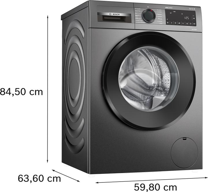Immagine prodotto Bosch Hausgeräte Serie 6 WGG244ZRCH (9 kg, A sinistra)