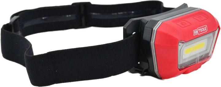 Immagine prodotto Awtools Black Line Latarka Czołowa Fronte Cob LED Z Czujnikiem Ruchu (300 lm)