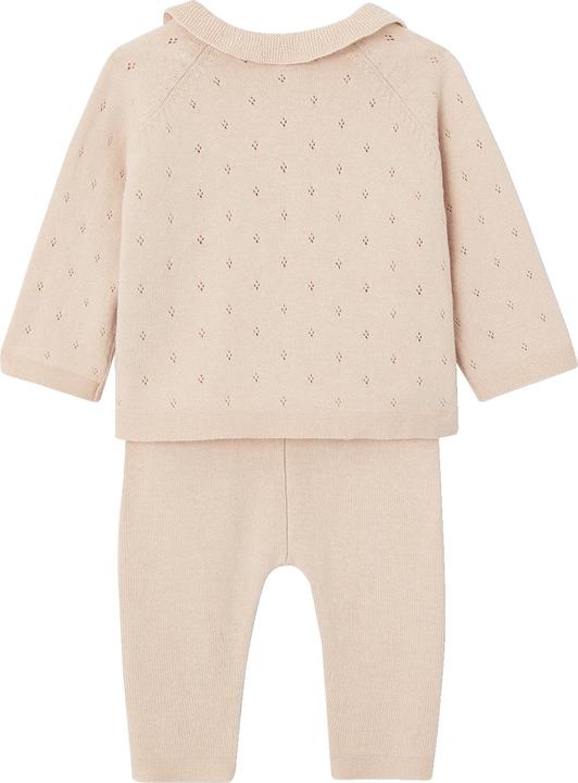 Image du produit Vertbaudet Kit bébé en tricot : pull & pantalon (56)