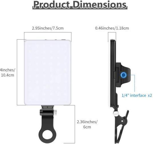 Immagine prodotto Neewer Lampada selfie NL-60AI Bi Colour LED