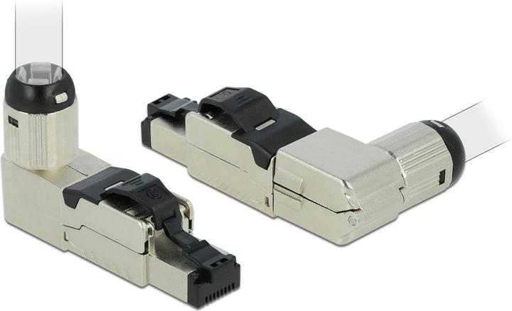 Delock Plug RJ45 Cat.8.1 field assembly, 1 piece, metal (Network cable plug)
