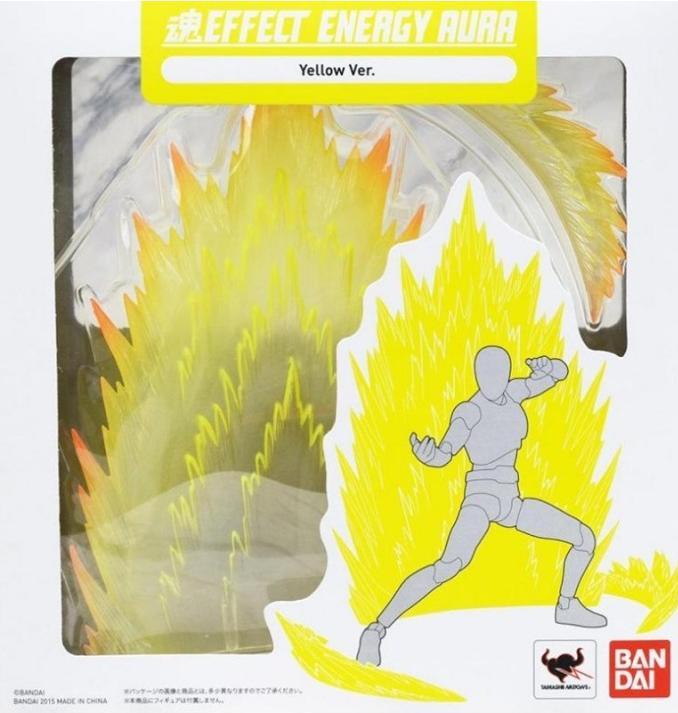 Actual product image Bandai Effect aura