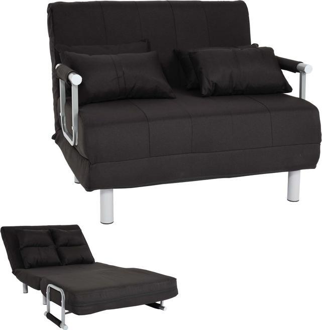 Swisshandel24 Sleeping Chair HWC-K29, Folding Armchair Sleeping Sofa Guest Bed Relaxing Armchair, Lying Surface