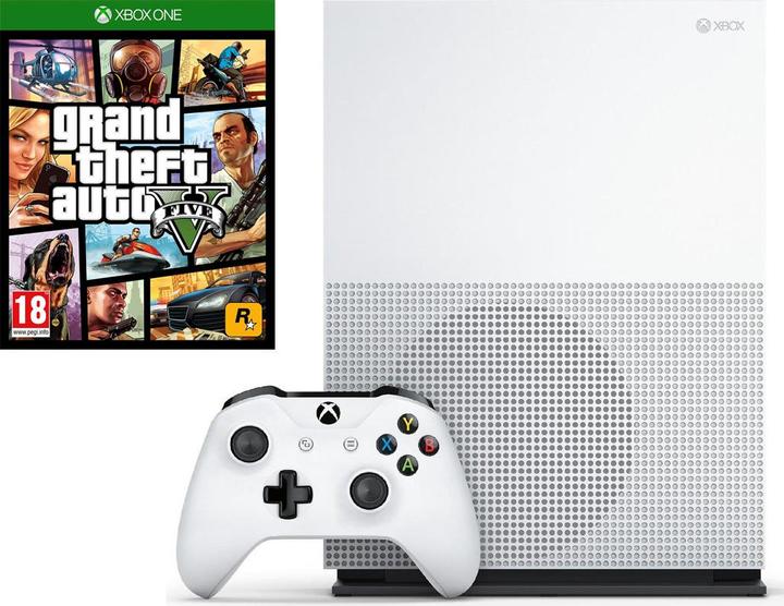 Produktbild Microsoft Xbox One S 1TB + GTA 5