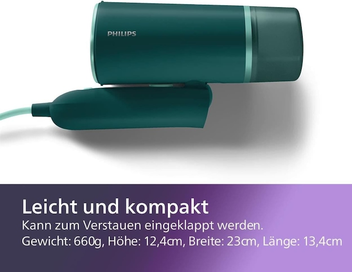 Image du produit Philips 3000 Series STH3020/70 Défroisseur à main (1000 W, 20 g/min)