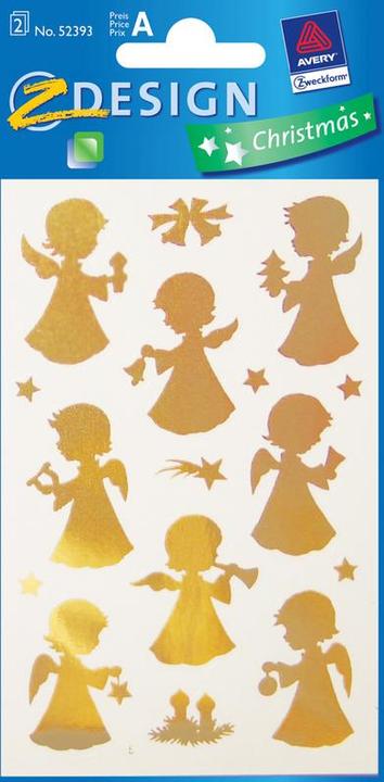 Produktbild Z-Design Weihnachts-Sticker (32 Sticker)