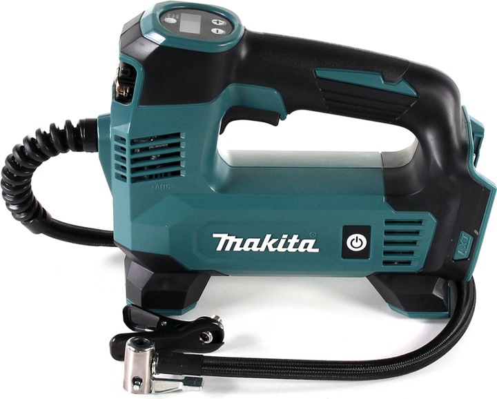 Immagine prodotto Makita DMP 180 RG Compressore a batteria 18 V 8.3 bar + 2x batteria 6.0 Ah + caricatore (8.30 bar, 12 l)