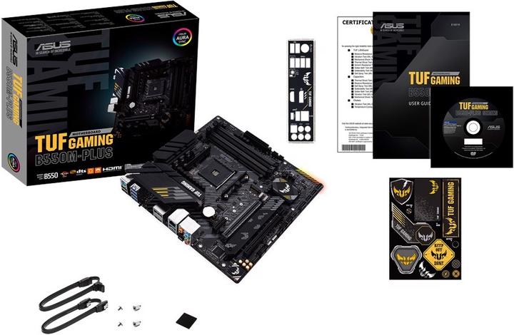 Produktbild ASUS TUF GAMING B550M-PLUS (AM4, AMD B550, mATX)