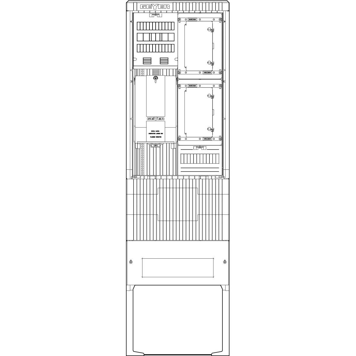 ABN, Verteilerschrank Zubehör, Zähleranschlusssäule