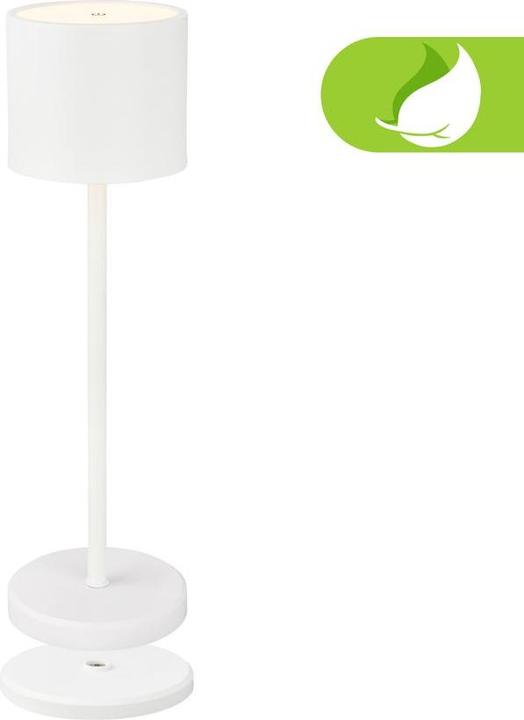 Produktbild Briloner Akku LED Tischleuchte, inkl. Ladestation, inkl. 3-Stufen-Dimmer, weiss (230 lm)
