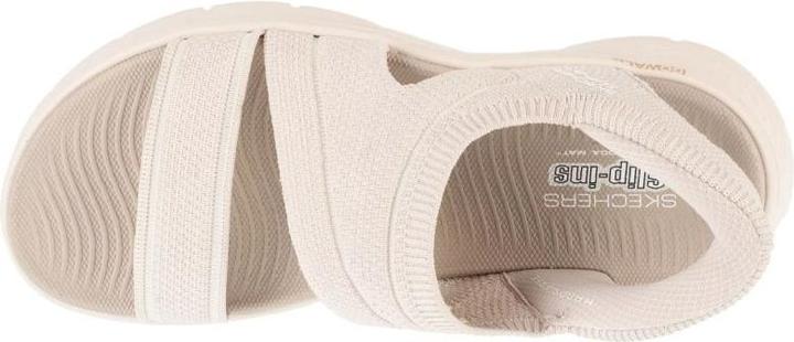 Actual product image Skechers Slip-ins Go Walk Flex Zandal-Enticing - Dames Sandalen - Naturel (41)