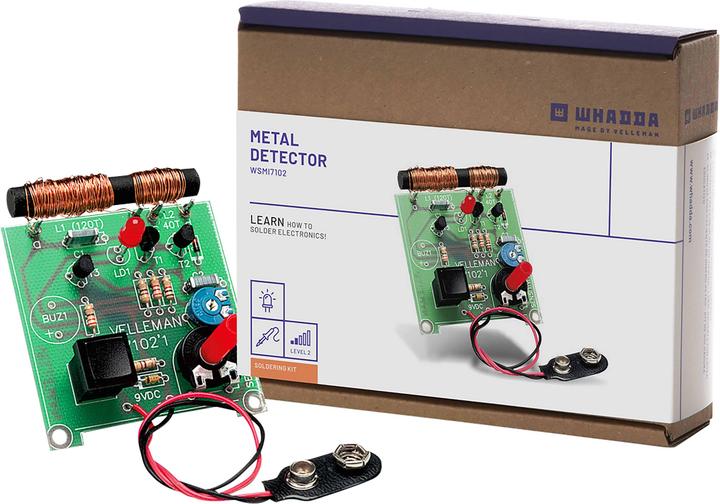 Produktbild Whadda Bausatz Metalldetektor (Elektronikkit)
