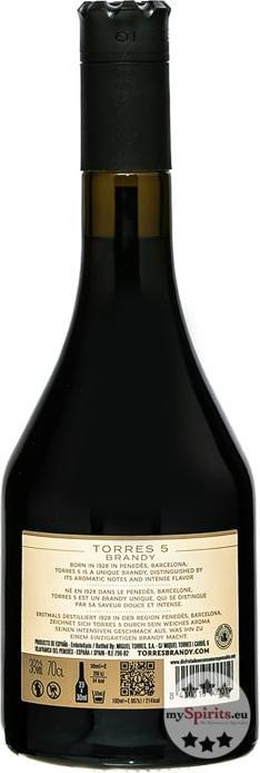 Immagine prodotto Torres 5 anni 38% Vol. 1l