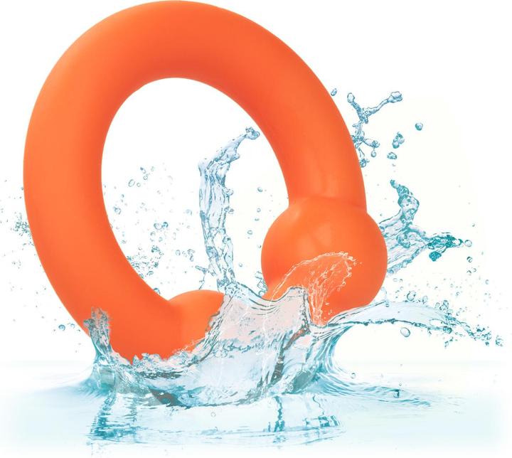 Actual product image CalExotics Alpha™ Liquid Silicone Dual Ball Ring (3.75 cm)
