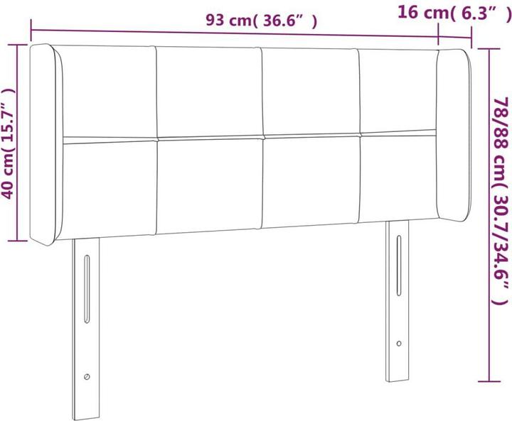 Immagine prodotto vidaXL Rayne (93 x 16 x 88 cm)