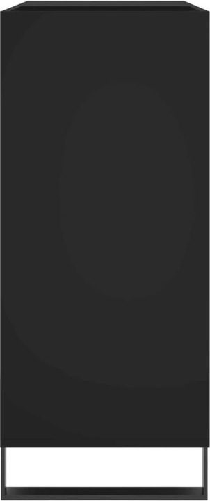 Immagine prodotto VidaXL Plattenschrank Schwarz 84,5x38x89 cm Holzwerkstoff, Farbe (84,5 x 38 x 89 cm)