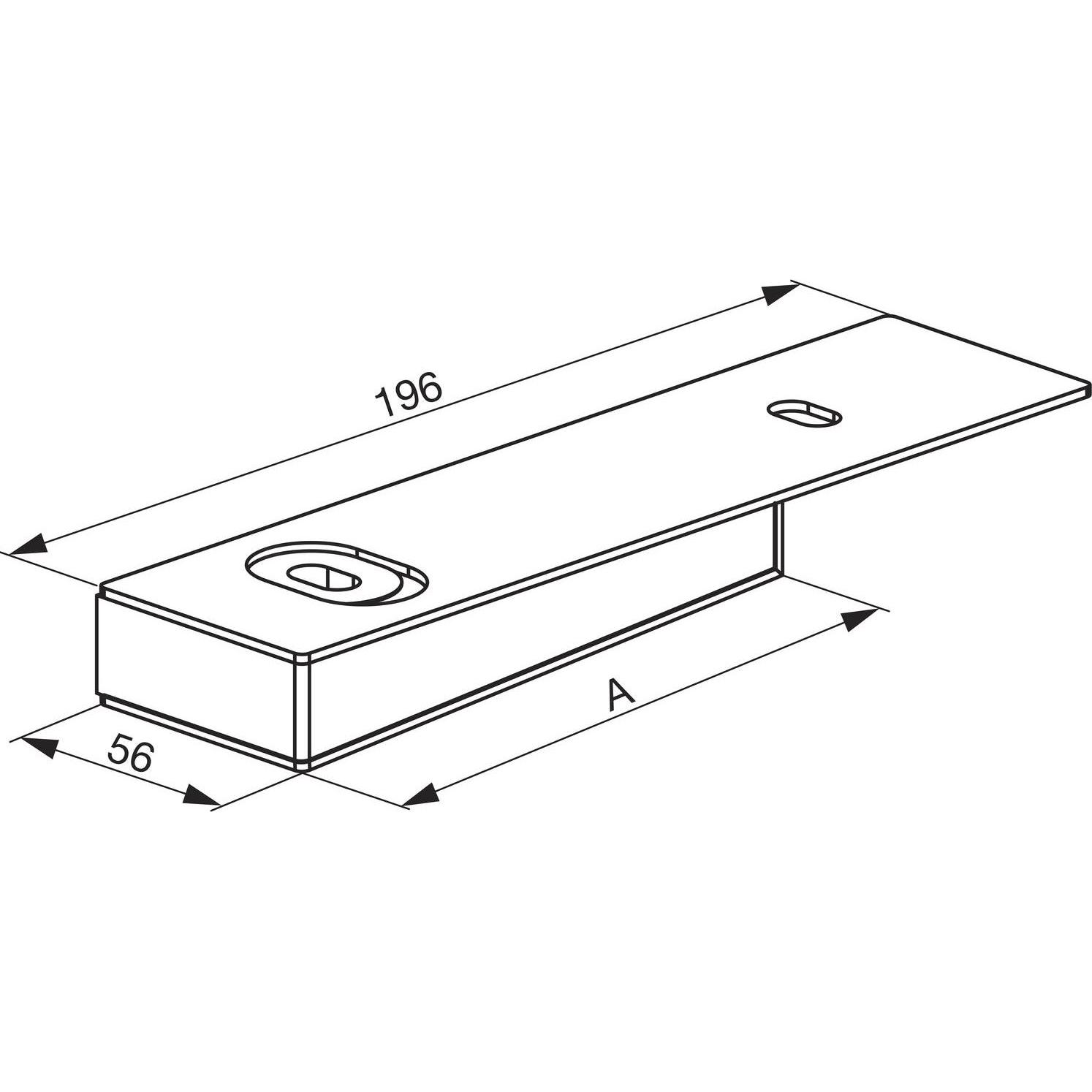 GU, Türbeschlag + Scharnier, Thermostep 204 Rahmen-Eckverbinder-Set unten IV78