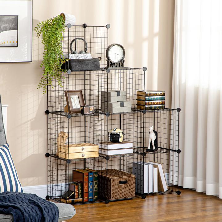 Actual product image Homcom Shelving system with DIY function (35 x 35 x 35 cm)