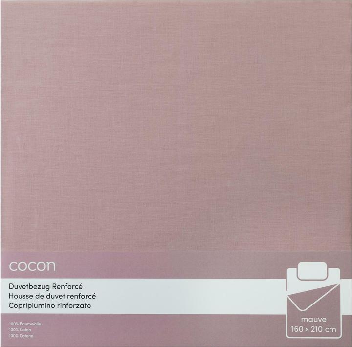 Immagine prodotto Cocon Duvetbezug Renforcé 160 x 210 cm, Mauve, Eigenschaften (Copripiumino, 160 x 210 cm)