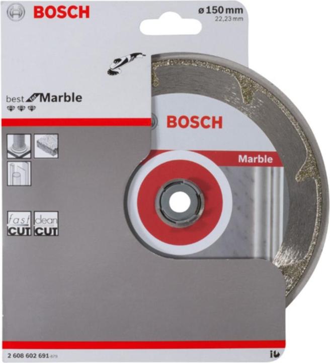 Produktbild Bosch Professional Zubehör PRO Marble Diamanttrennscheibe, 150 x 22,23 mm