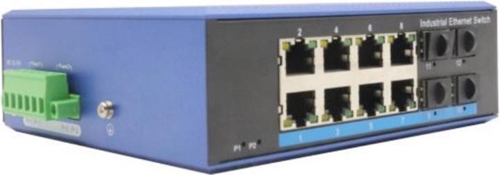 Productafbeelding Digitus Industriële 8 + 4-poorts Gigabit Ethernetschakelaar (12 ports)