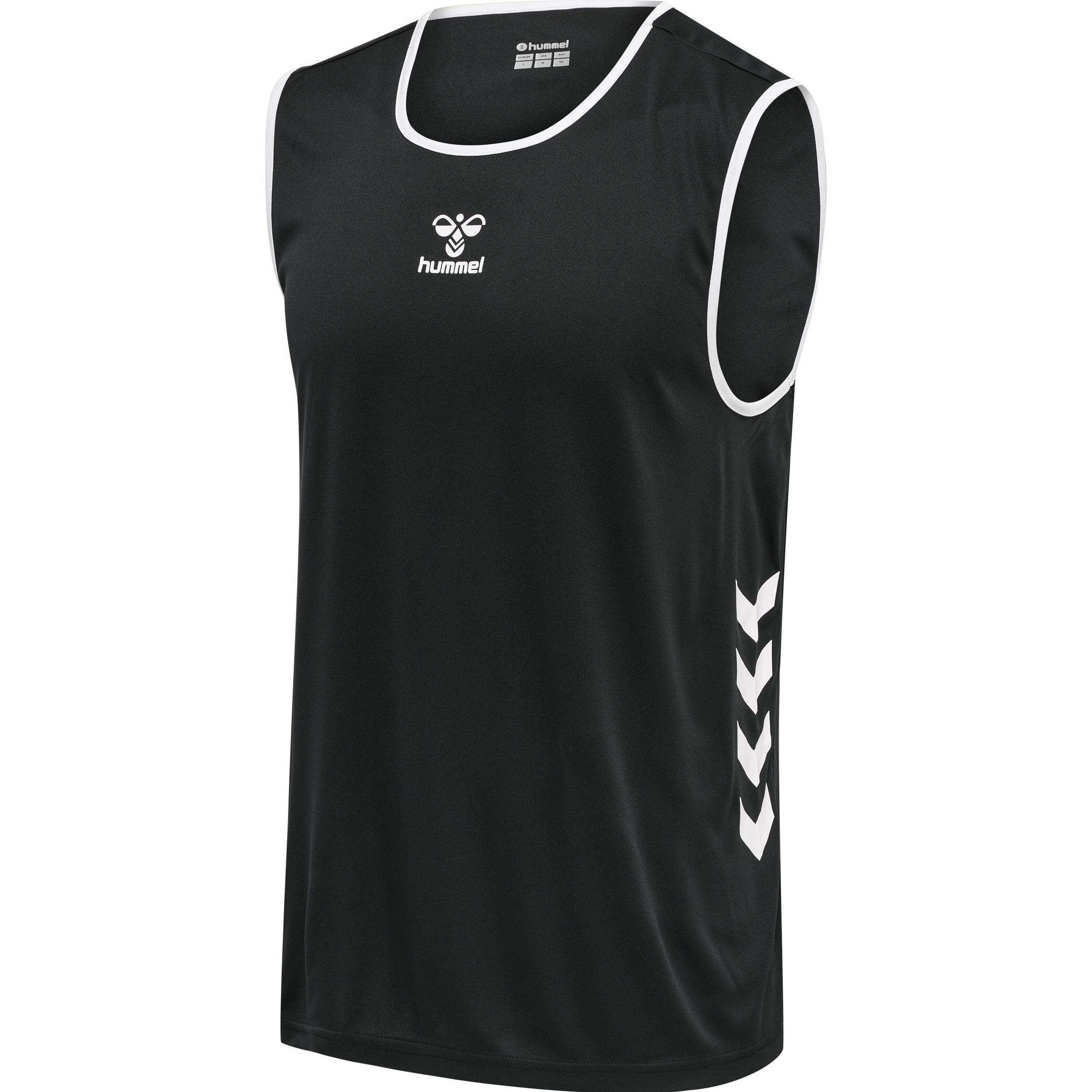 hummel, Unisex, Sportshirt, Core Xk Basket Jersey (L), Schwarz, L