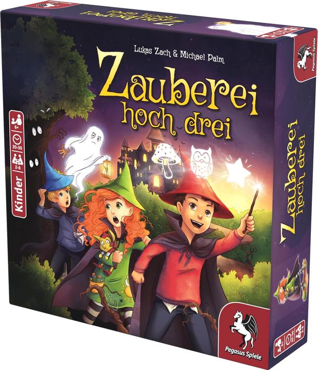 Produktbild Pegasus Zauberei hoch drei (Deutsch, 2 - 6 Spieler)