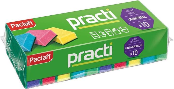 Produktbild Paclan Practi Schwämme für Geschirr 10 Stk. (10 Stk.)