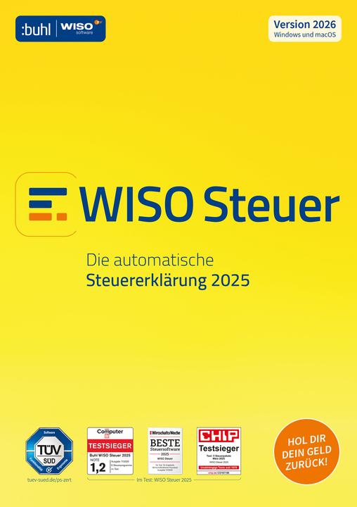 Produktbild Buhl Data Service WISO Steuer 2026 ESD DE (1 User, unbegrenzt)