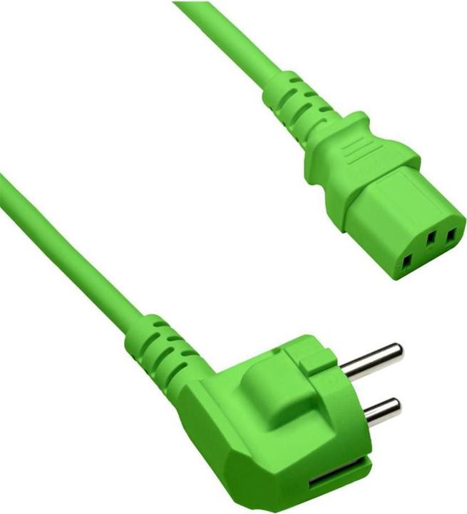 Produktbild Kolink Netzkabel SchuKo auf Kaltgerätestecker C13 (1.80 m)