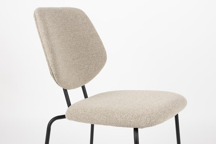 Produktbild White Label Living Chair Zelo Beige
