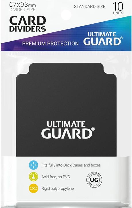 Ultimate Guard Kartentrenner Standardgrösse Schwarz 10