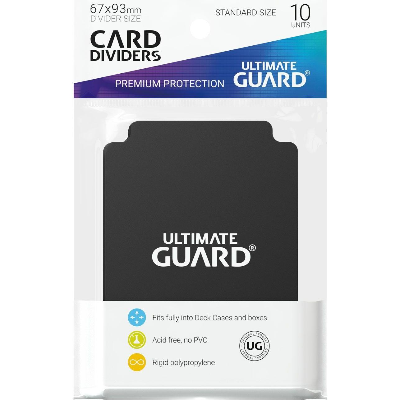 Ultimate Guard Kartentrenner Standardgrösse Schwarz 10