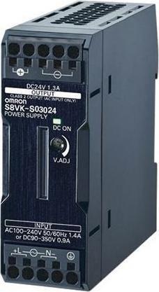 Actual product image Omron Industrial Automation DIN Rail Power supply, 30 W, 24VDC, 1.3A