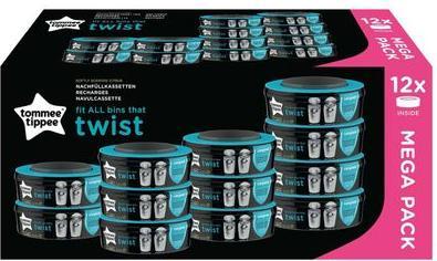 Image du produit Sangenic Cassettes de recharge Twist & Click (12 x)