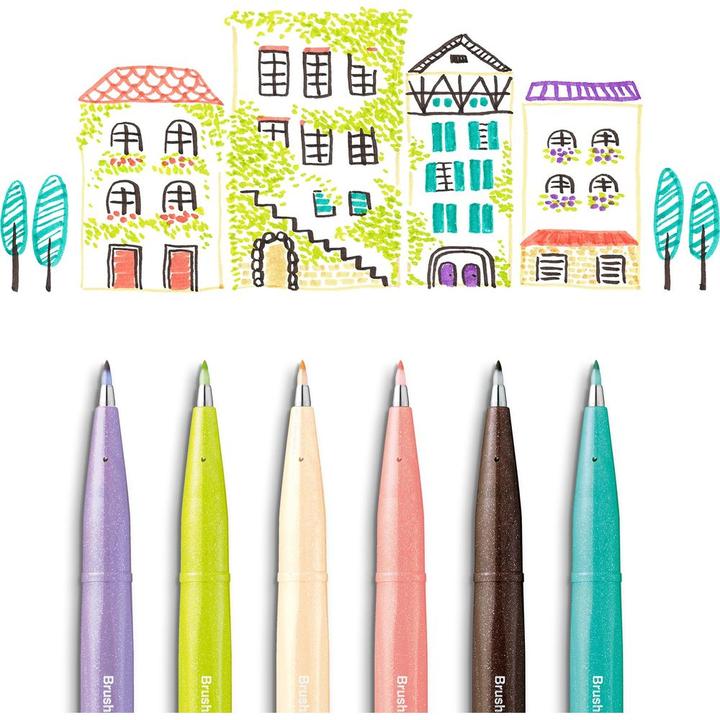 Actual product image Pentel Brush Sign Pen