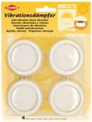 Kleiber Bouton de vibration, diamètre : 65 mm, blanc (Amortisseurs d'arrêt)