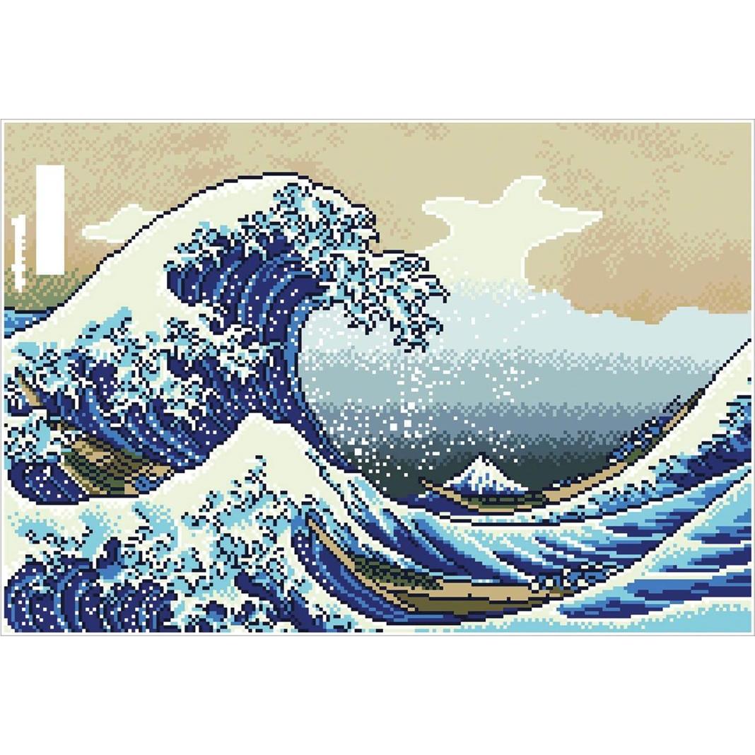 Thumbnail - Diamond Dotz Die grosse Welle vor Kanagawa