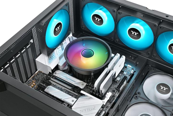 Actual product image Thermaltake TT UX150 Air Cooler ARGB Black (130 mm)