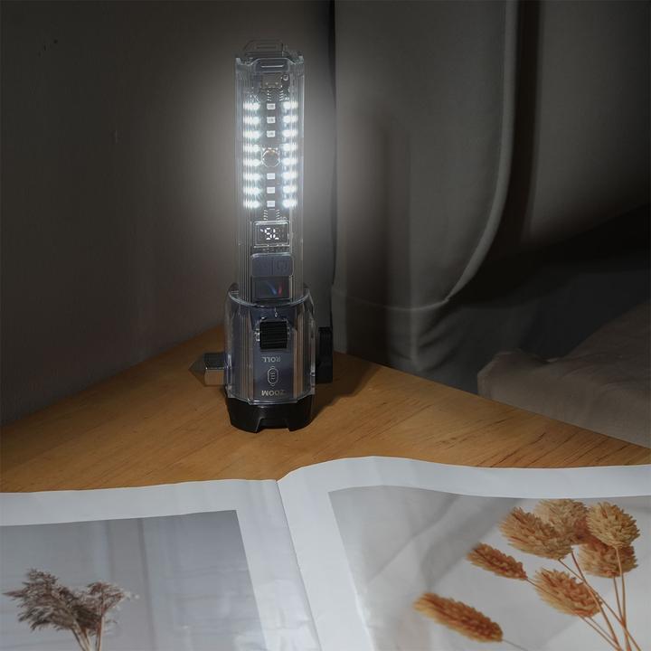 Actual product image Comfort Aid Multifunktions-Taschenlampe mit Hammer & Gurtschneider, Akku