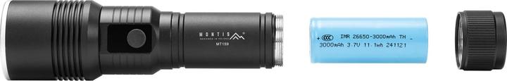 Actual product image Lider Taktyczna ręczna latarka akumulatorowa LED MT159 (17.50 cm)