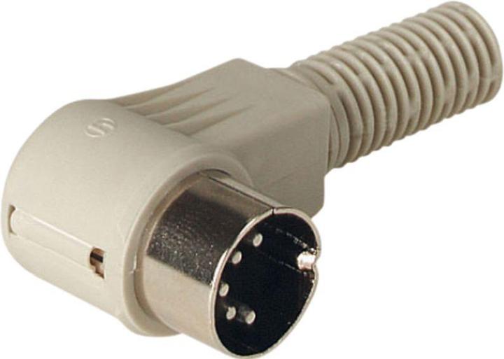 Produktbild Belden Winkelstecker grau 5P