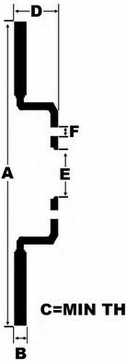Produktbild Black Diamond Brake Discs KBD1863CD Rear Solid Drill (Hinterradbremse)