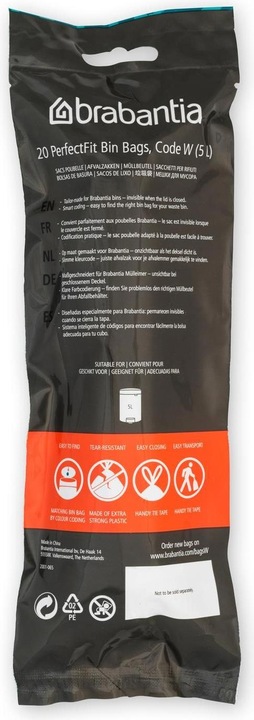 Produktbild Brabantia PerfectFit (20 x, 5 l)