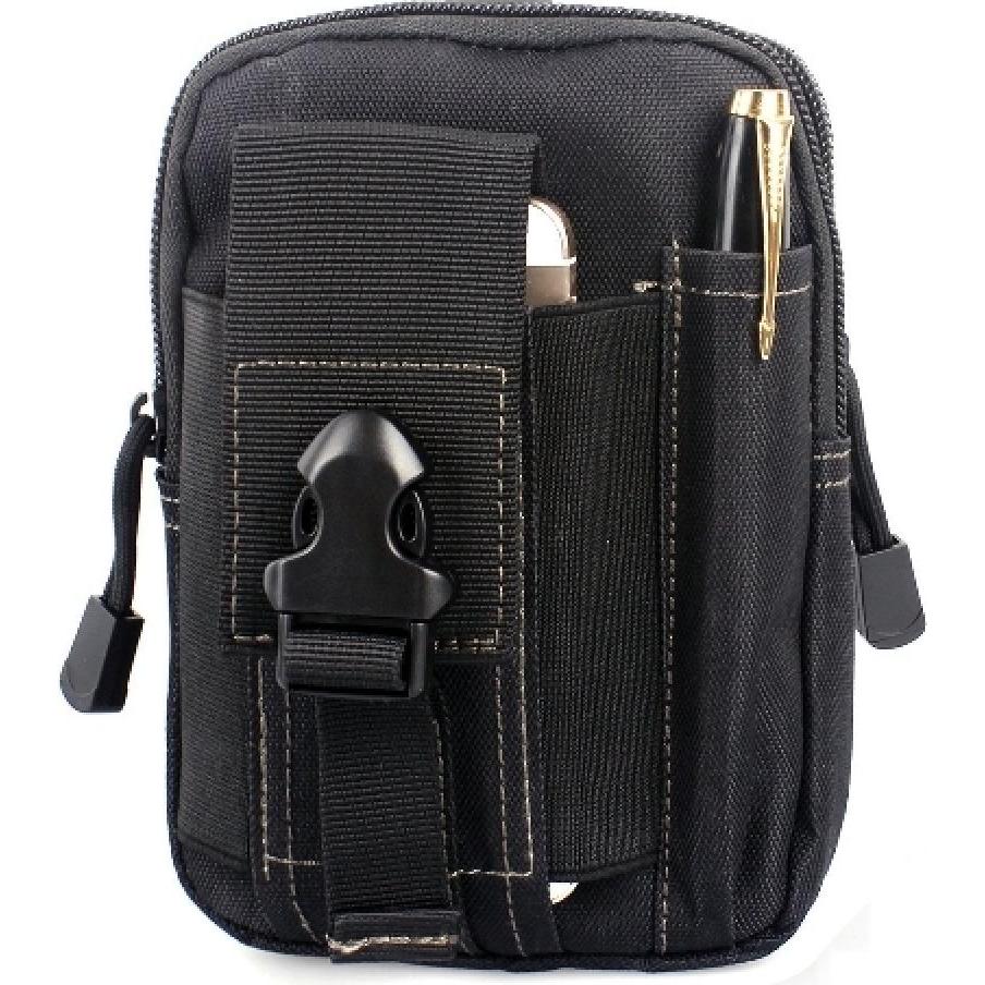 Screenguard, Bauchtasche, Handy Gürteltasche, Schwarz