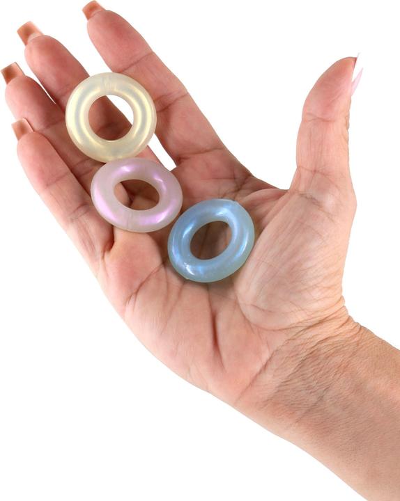 Actual product image NS Novelties fantasia stamina rings multicolor (3.40 cm)