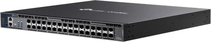 Actual product image TP-Link SX6632YF Omada 26-Port 10G stackable L3 managed switch 26× 10G SFP+ 6× 25G SFP28 2x USB 3.0 (32 ports)
