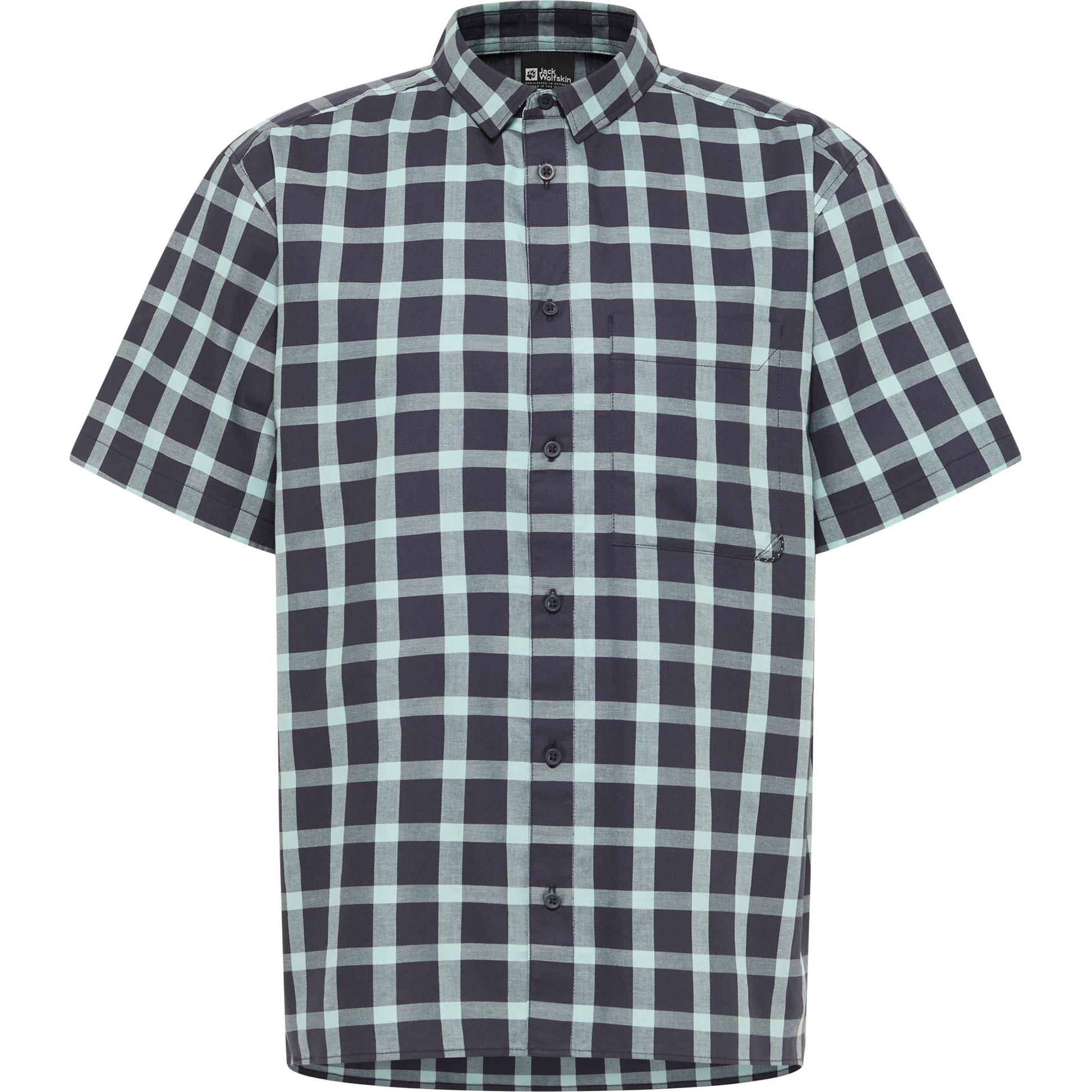 Jack Wolfskin, Herren, Hemd, Planalto Shirt M, Blau, (XXL)