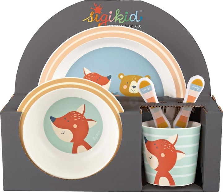 Produktbild Sigikid Geschirr-Set Fuchs Yellow **